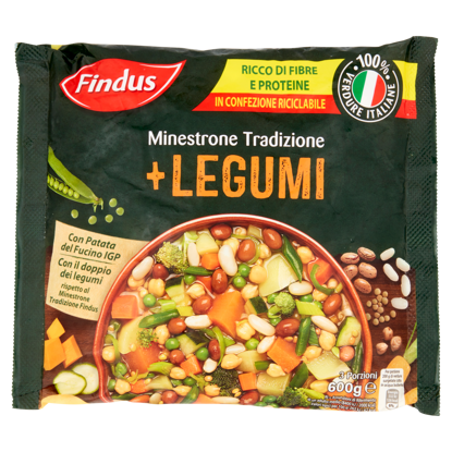Immagine di FINDUS MINESTRONE LEGUMI GR.600
