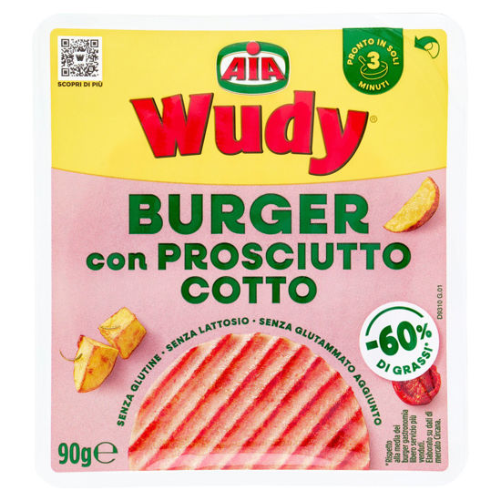 Immagine di AIA WUDY BURGER C/COTTO GR.90