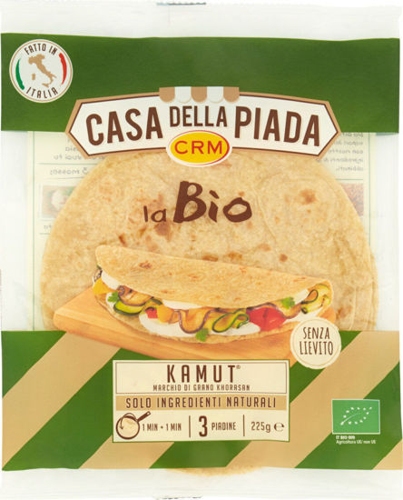 Immagine di CRM PIADINA BIO AL KAMUT GR.225