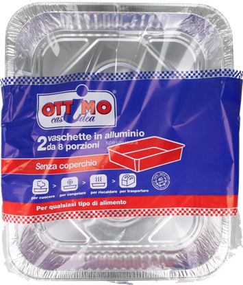 Immagine di OTTIMO 2 VASCHETTE ALL 8 PORZ.C/COP
