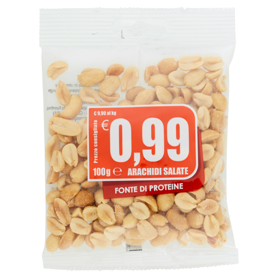 Immagine di EUROCOMPANY ARACHIDI SALATI GR.100