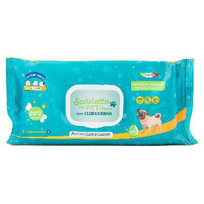 Immagine di CLENDY SALVIETTINE ANIMALI C/CLOREXIDINA