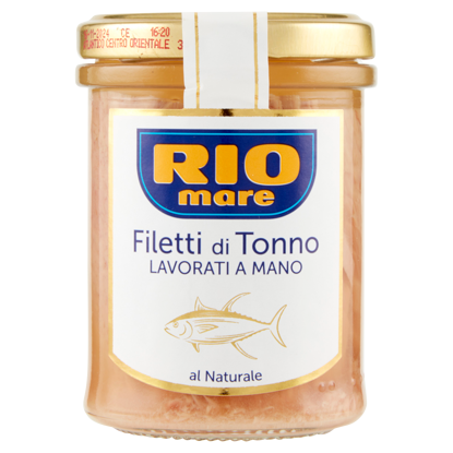 Immagine di RIOMARE FILETTI TONNO NAT .V/V GR.180