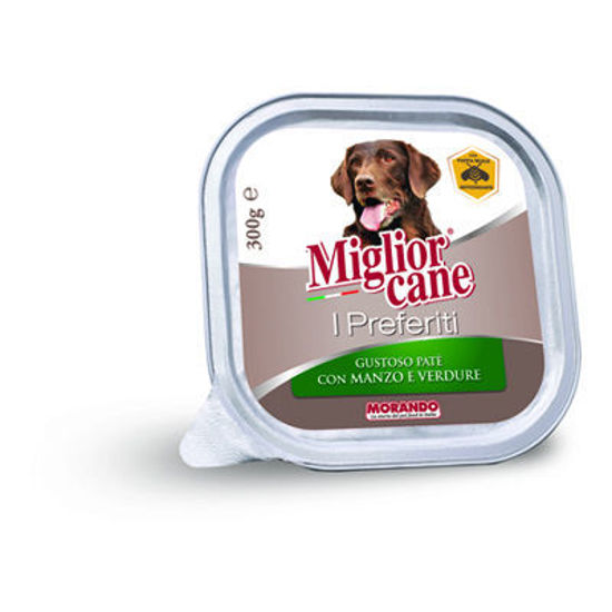 Immagine di MIGLIOR CANE PATE MANZ/VERD GR.300