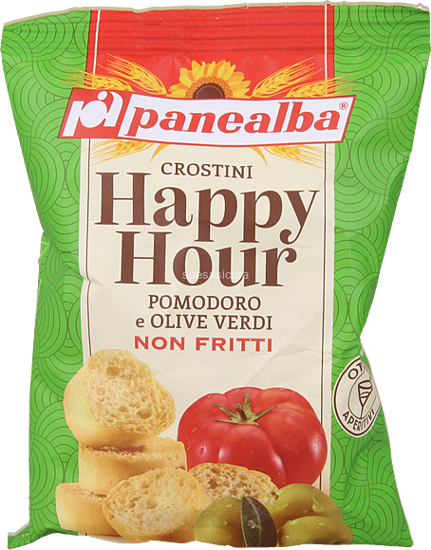 Immagine di PANEALBA CROST. HAPPY HOUR POM/OLI GR.50