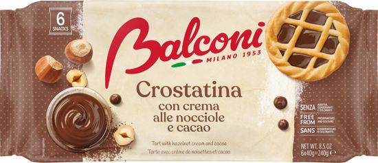 Immagine di BALCONI  CROSTATINA CACAO. X 6