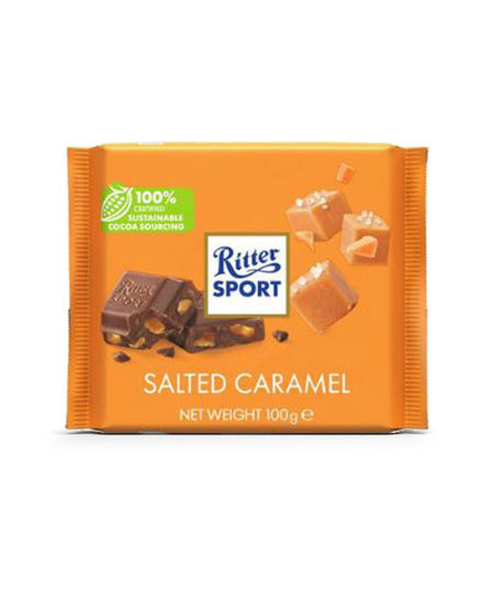 Immagine di RITTER SPORT CARAMELLO SAL. GR.100