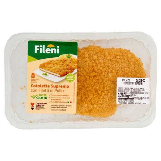 Immagine di FILENI COTOLETTA SUPREMA X2  GR.260