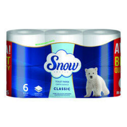 Immagine di SNOW CARTA IGIENICA 2 VELI  X6 GR.360