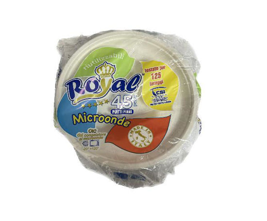 Immagine di ROYAL PIATTI PIANI RIUTILIZZAB. X45