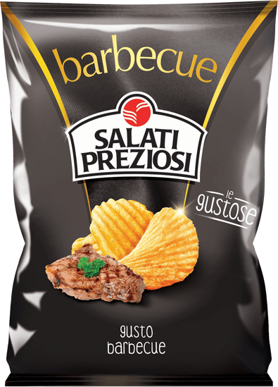 Immagine di SALATI PREZIOSI CHIPS BARBEC. GR.180