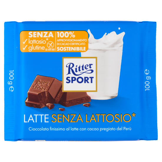 Immagine di RITTER SPORT LATTE S/L GR.100