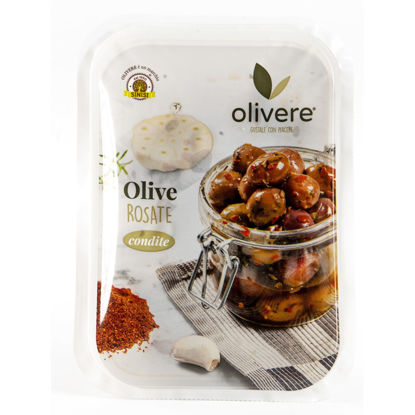 Immagine di SINISI OLIVE ROSATE CONDITE GR.200