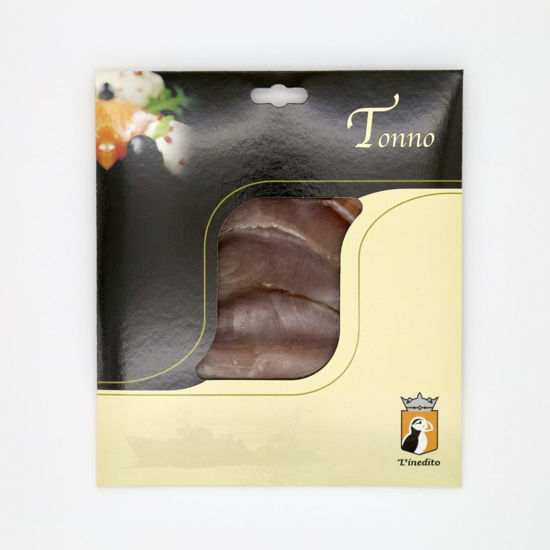 Immagine di INEDITO TONNO AFFUMIC. FETTE GR.100