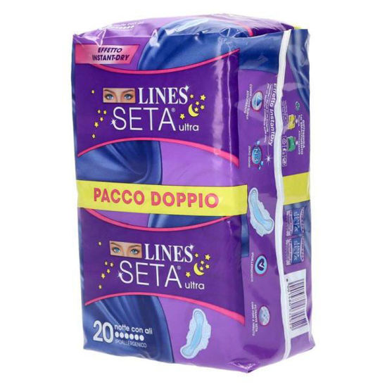 Immagine di LINES SETA ULTRA NOTTE ALI X20
