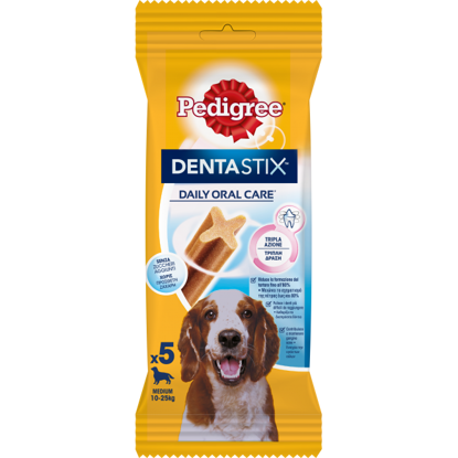 Immagine di PEDIGREE DENTASTIX DOG MEDIUM  X5