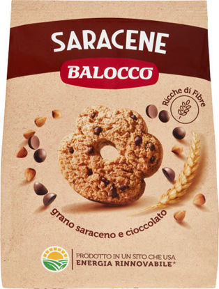 Immagine di BALOCCO BISCOTTI SARACENE C/GOGGE DI CIOCCOLATO GR.350