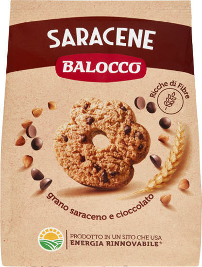 Immagine di BALOCCO BISCOTTI SARACENE C/GOGGE DI CIOCCOLATO GR.350