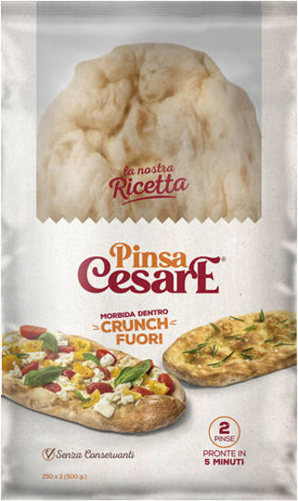 Immagine di CESARE BASE PINSA FRESCA FORMATO FAMIGLIA GR.500