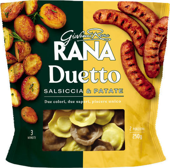 Immagine di RANA DUETTO SFV. SALSICCIA E PATATE GR.250