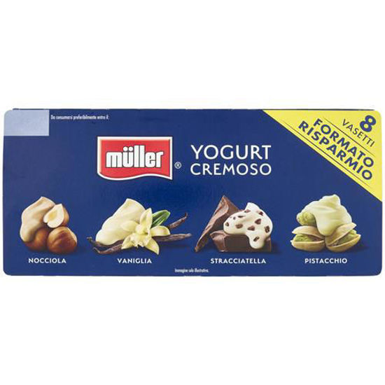 Immagine di MULLER YOGURT GUSTI GOLOSI  GR.125X8