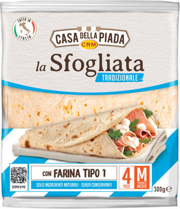 Immagine di CRM PIADINA SFOGLIATA TRAD.  GR.300