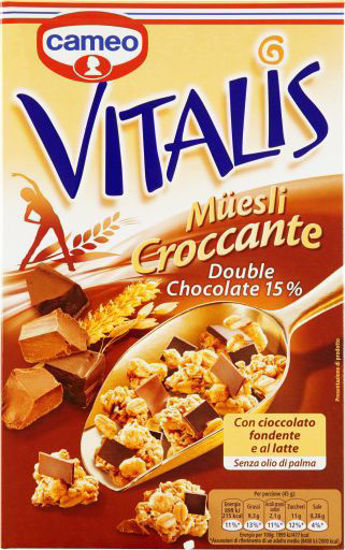 Immagine di CAMEO VITALIS MUESLI DOUBLE CHOC  GR.300
