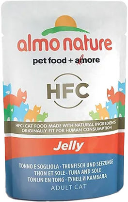 Immagine di ALMO NATURE CAT. UMIDO TON/SOG. BS  GR.55