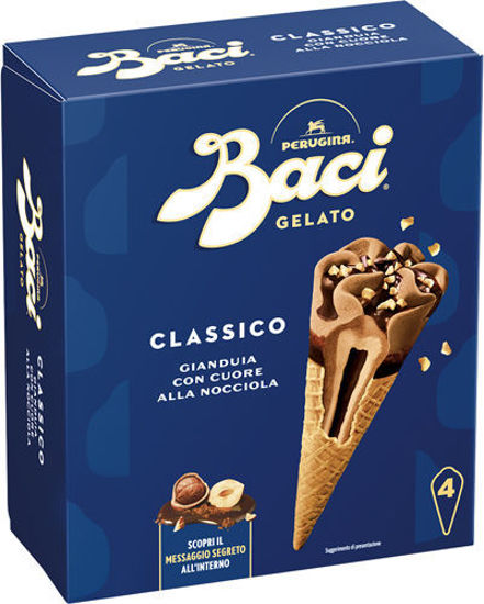 Immagine di MOTTA BACI PERUGINA CONO X4  GR.288