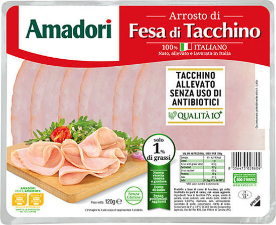 Immagine di AMADORI FESA DI TACCHINO AFF. GR.100