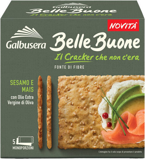 Immagine di GALBUSERA CRACKER SESAM/MAIS  GR.200