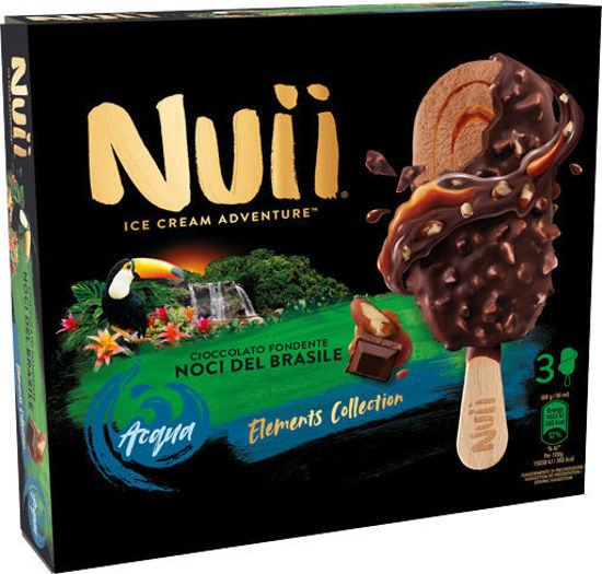 Immagine di NUII STECCO CIOCC. FOND/NOCI  X3