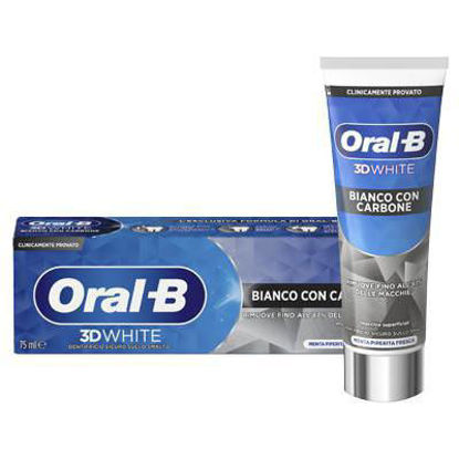Immagine di ORAL B DENT. ED WHITE CARBONE  ML.75