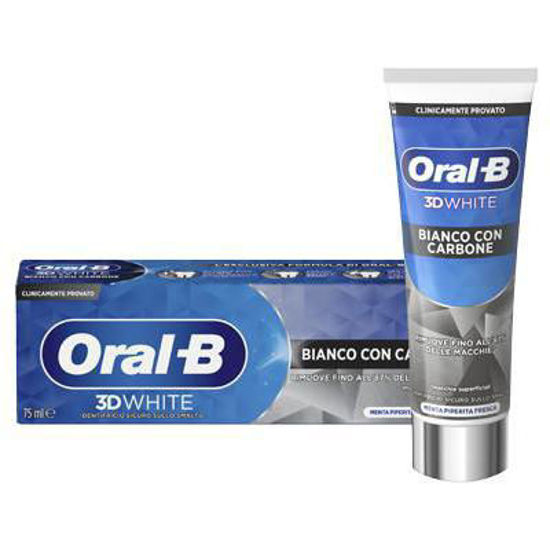 Immagine di ORAL B DENT. ED WHITE CARBONE  ML.75