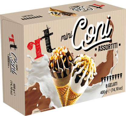 Immagine di MINI CONI ASSORTITI X8 GR.400