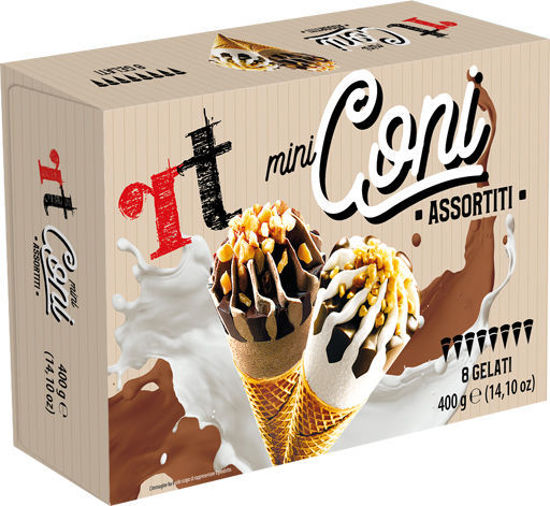 Immagine di MINI CONI ASSORTITI X8 GR.400