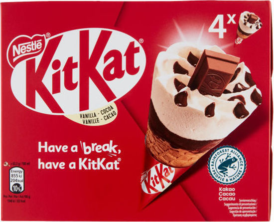 Immagine di KIT KAT ICE CONO VANIGLIA  X4 GR. 253