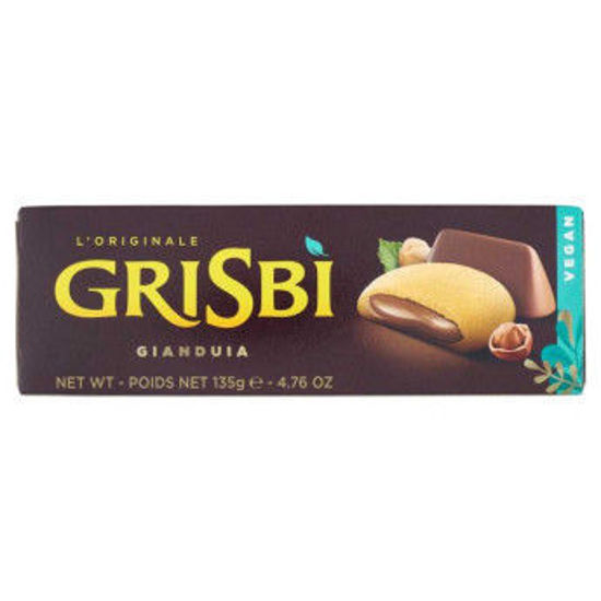 Immagine di GRISBI BISCOTTI GIANDUIA VEGAN  GR.135