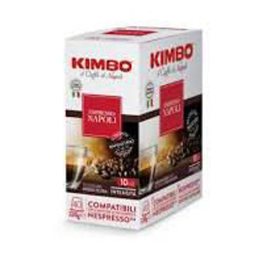 Immagine di KIMBO CAFF  ESPRESSO NAPOLI  40CAP.  GR.220