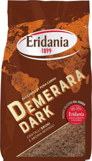 Immagine di ERIDANIA ZUCCHERO CANNA DARK  GR.500