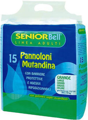 Immagine di SENIOR BELL PANNOLINI MUTANDA  MX15