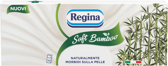 Immagine di REGINA FAZZOLETTI SOFT BAMBOO X10
