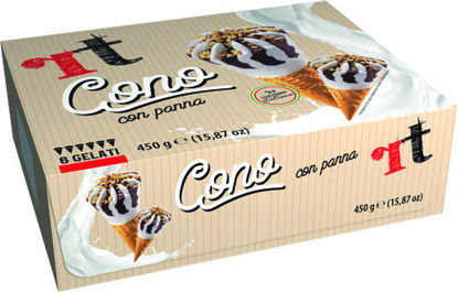 Immagine di RT CONO GELATO PANNA  X6