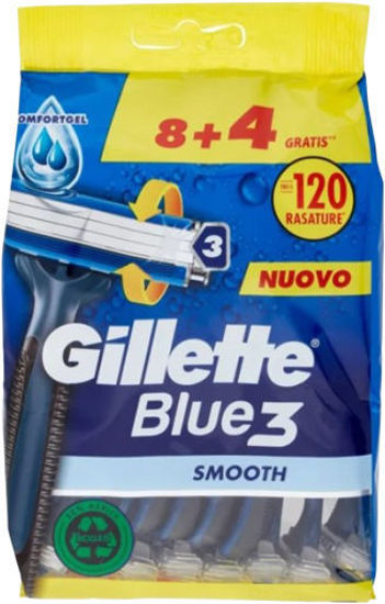 Immagine di GILLETTE BLUE3 SMOOTH  X8+4