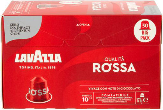 Immagine di LAVAZZA QUALITA' ROSSO NESPRESSO  30CAPS