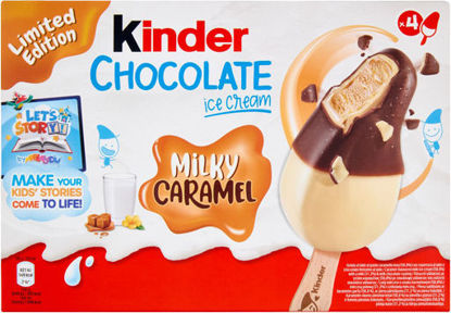 Immagine di KINDER GELATO CHOCO MILK/CARAM  X4