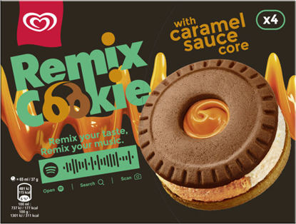 Immagine di ALGIDA COOKIE REMIX CARAMEL  X4