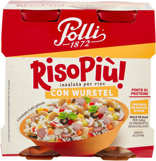 Immagine di POLLI'  RISOPIU'CONDIM. C/WURSTEL  X2