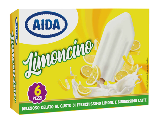Immagine di AIDA GELATO SORBETTO LIMONCINI X6