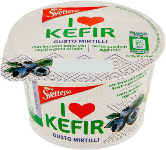 Immagine di SVELTESSE KEFIR POT MIRTILLO GR.170